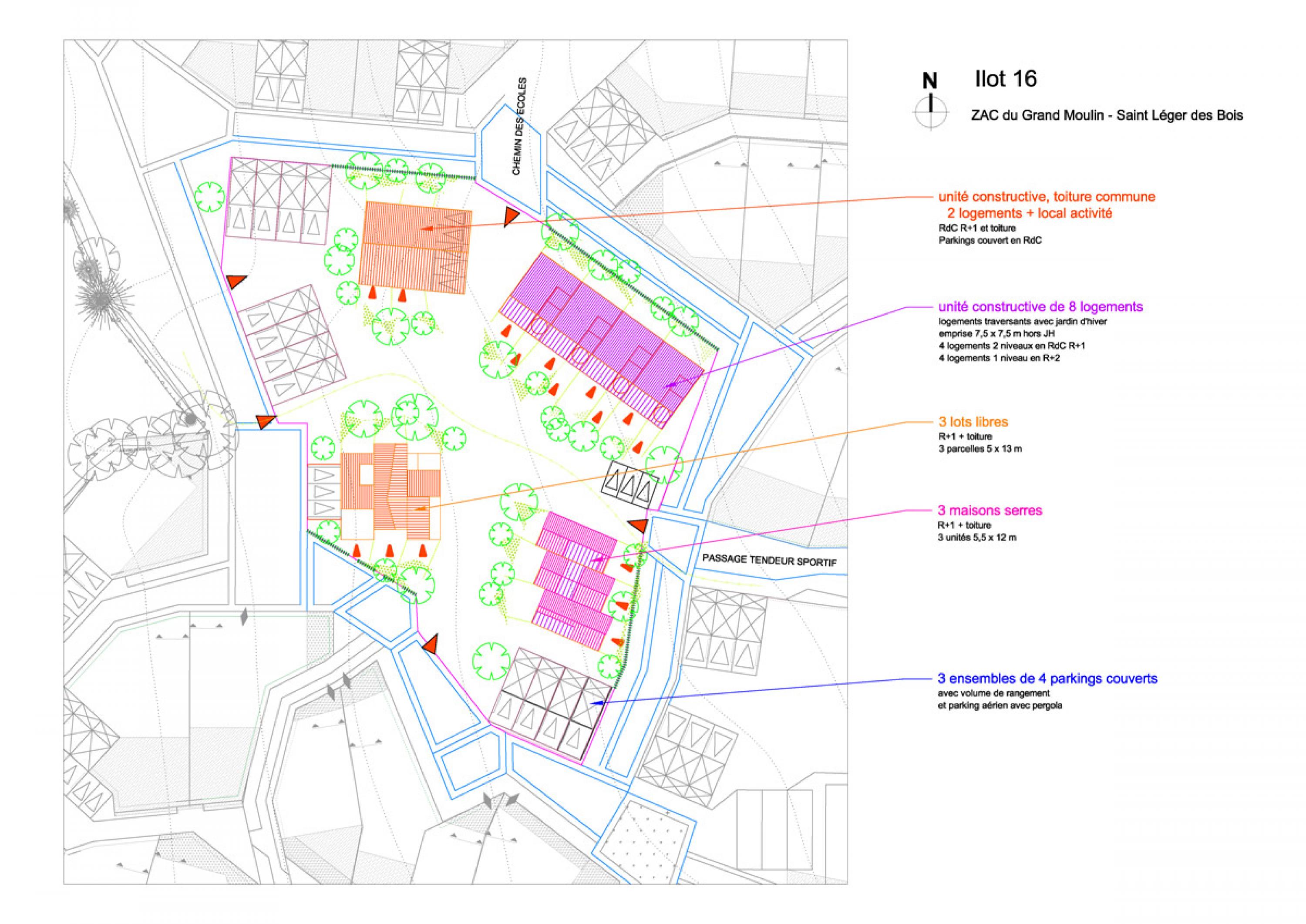 16 LOGEMENTS À SAINT-LEGER-DES-BOIS